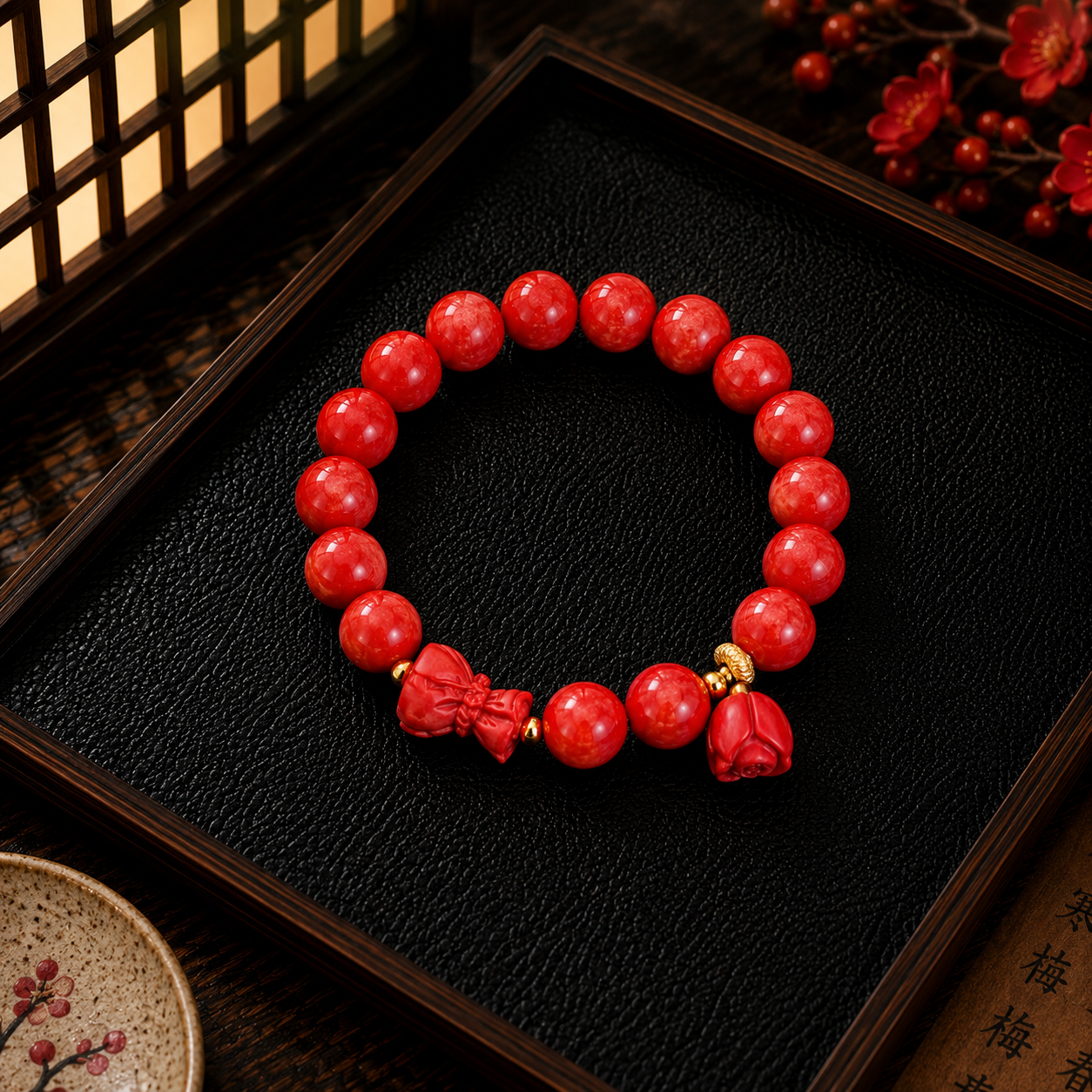 Little Miracle  Cinnabar Bracelet