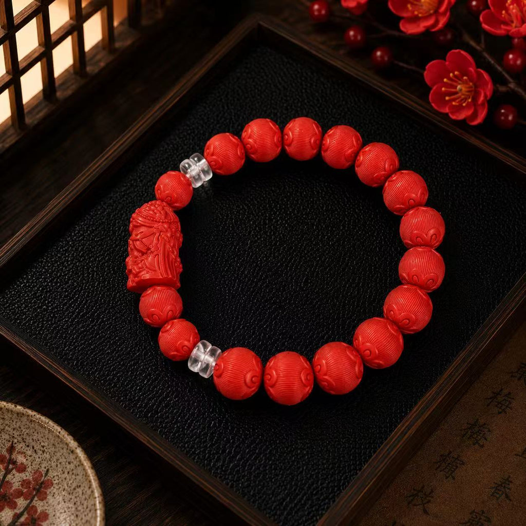 Scholars’ Path  cinnabar Bracelet