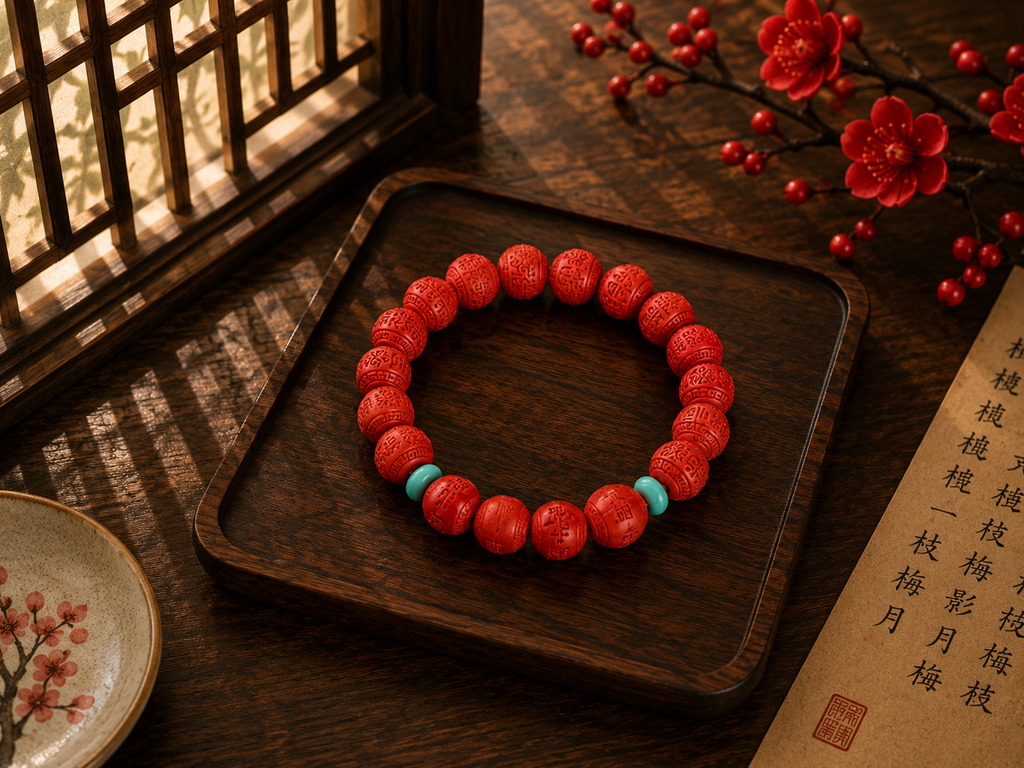 Achieve more Cinnabar Bracelet