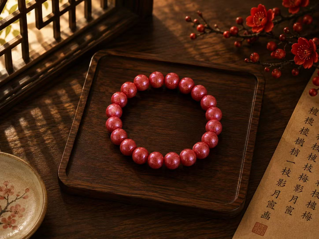 Circle of harmony Cinnabar Bracelet