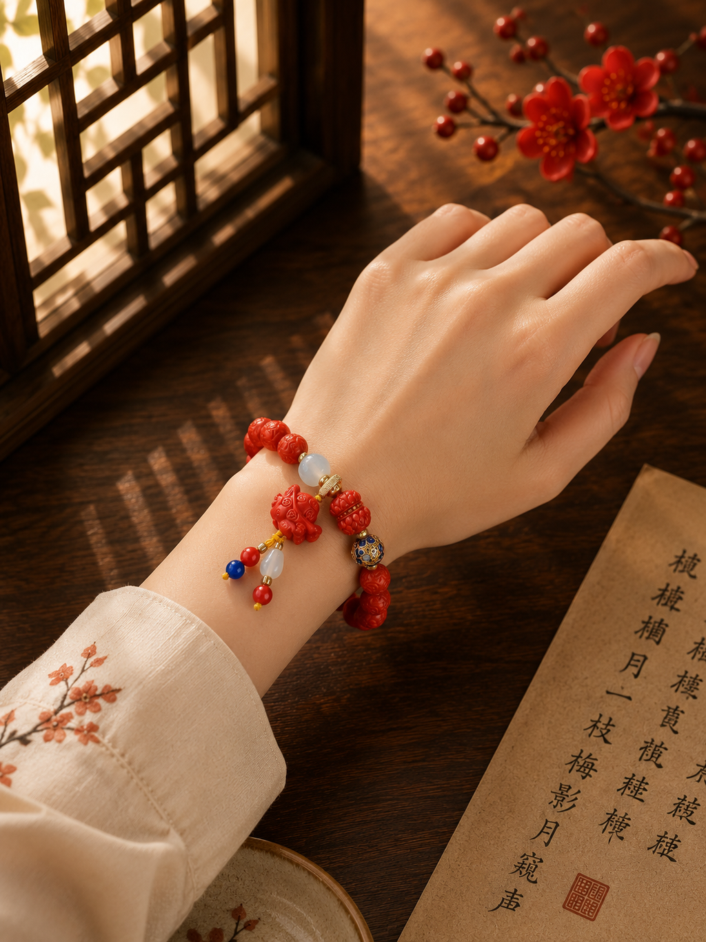 Eternal Union Cinnabar Bracelet